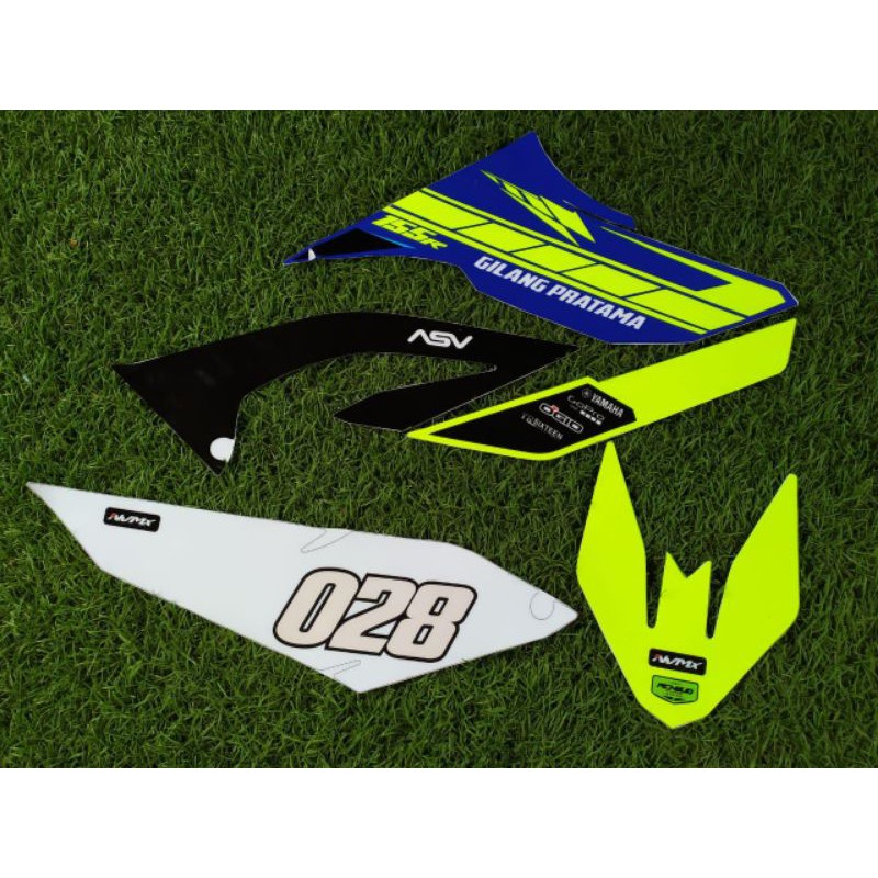 DECAL WR 155 PREMIUM VARIASI FLOU (TEBAL)