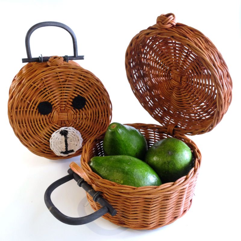 

Hampers Kojama Small Rotan Bulat