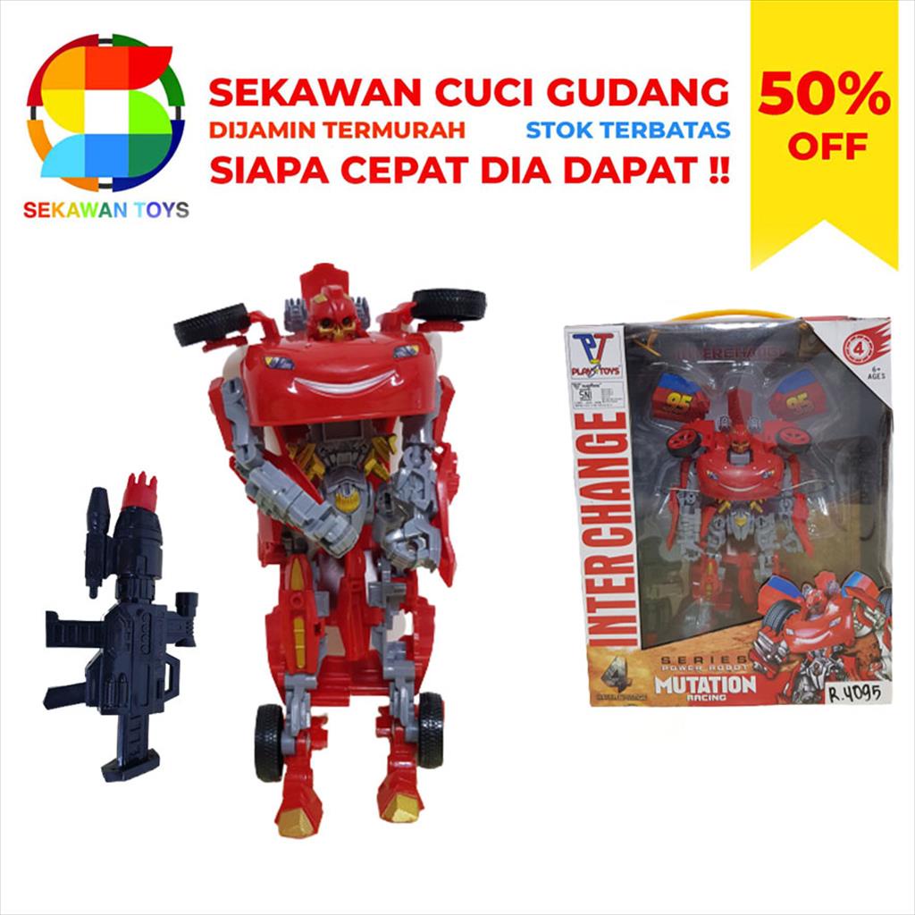 Mainan Robot/ Mainan Power  Robot Mutation Racing SEKAWAN SALE 18