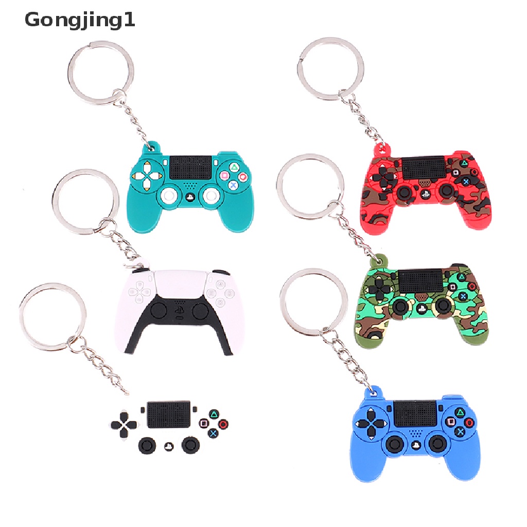 Gongjing1 Gantungan Kunci Gamepad Joystick Game Konsol PS4