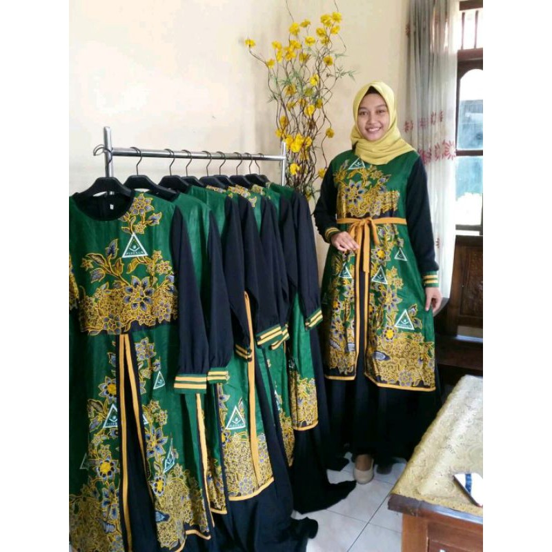 GAMIS IPPNU, JUBAH IPPNU, Gamis batik ippnu, gamis ippnu pekalongan, batik ipnu ippnu