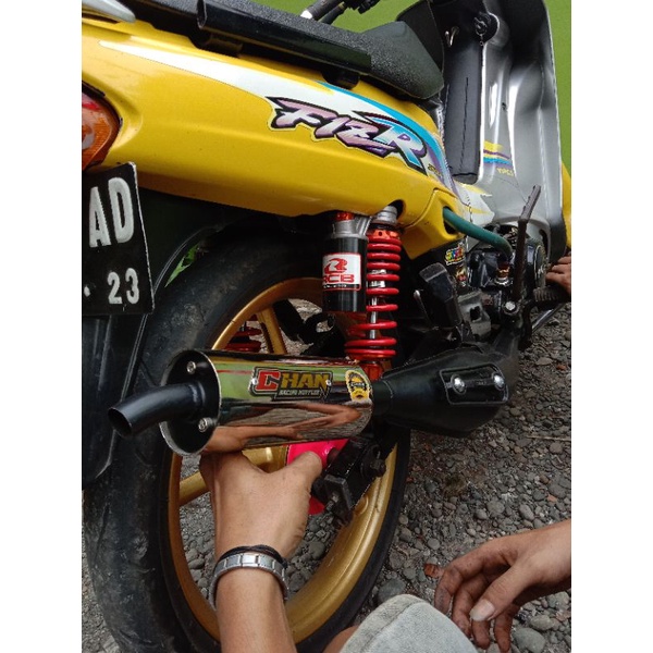 knalpot fizr perut press by Chan racing