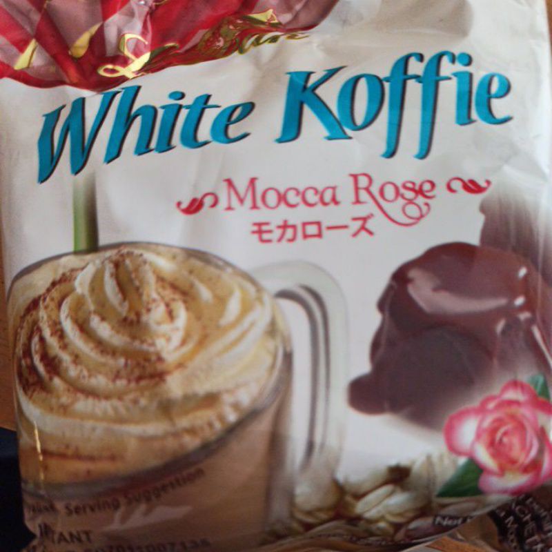 LUWAK WHITE KOFFIE MOCCA ROSE/ KOPI LUWAK CARAMEL KARAMEL / WHITE KOPI LUWAK / WHITE COFFEE