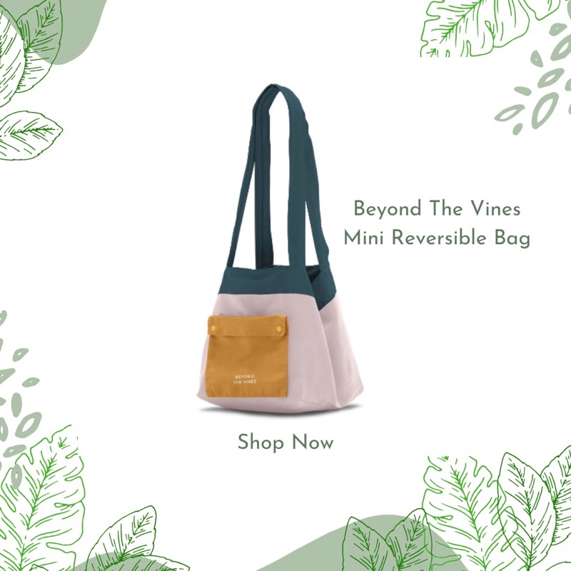 Beyond The Vines - Mini Reversible Bag (Jastip)