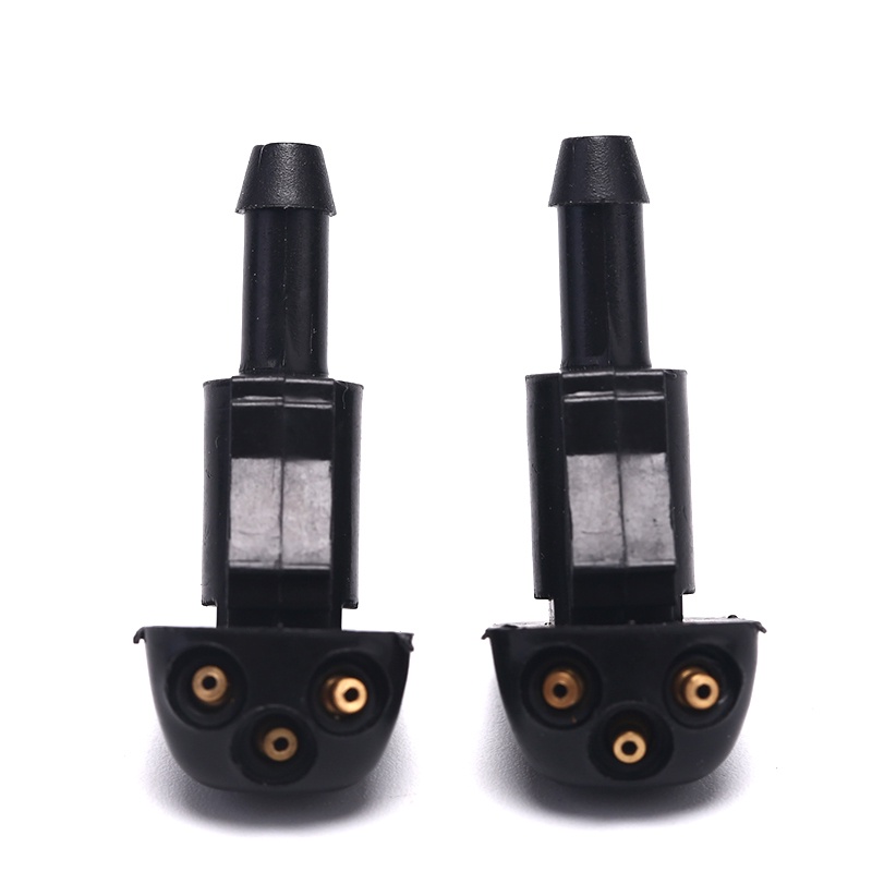 (LUCKID) 2pcs Nozzle Sprayer Wiper Kaca Depan Mobil Untuk Hyundai Kia 98630y000