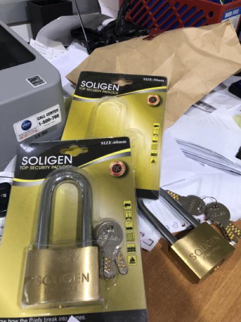 Gembok Soligen 50 Mm Panjang Kuningan Computer Key