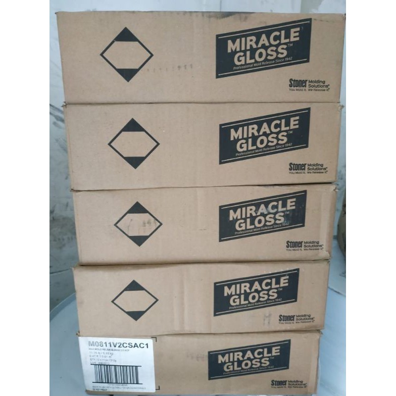 MIRACLE GLOSS/ANTI LENGKET RESIN/ANTl LENGKET FIBERGLASS