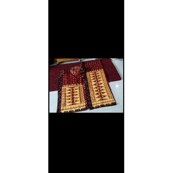 sarung set tapis/mama papa/sarung Lampung