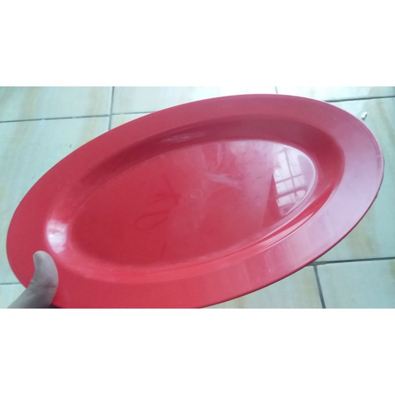 

piring saji oval melamin tersedia 3 warna