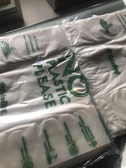 Kantong (24x39cm) Ramah Lingkungan Dari Singkong - Produk Indonesia