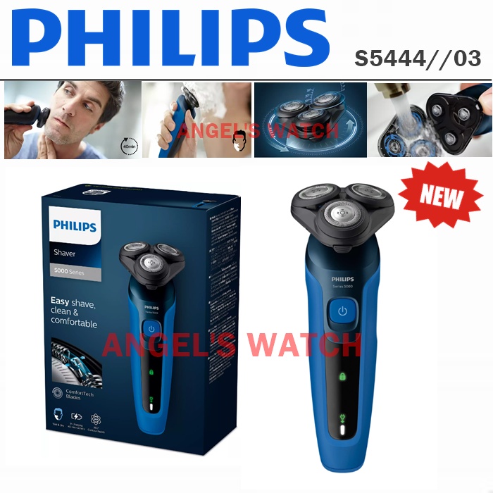 angelswatch shaver philips S5444/03 wet&amp;dry shaver pencukur kumis basah kering philips s5444 original pencukur elektrik kumis jenggot