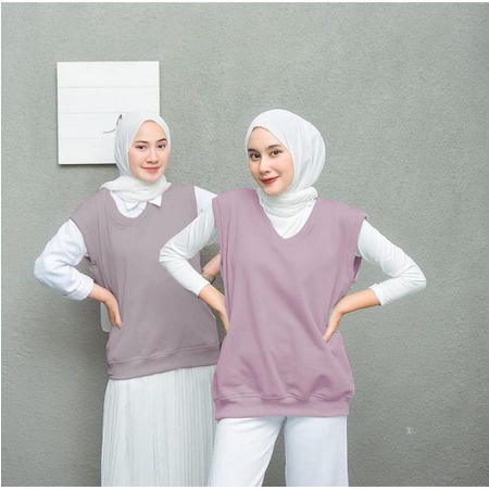 BEFAST - ZEC OOTD Wanita Rompi DAHLIA / Abaya Vest / Rompi Wanita Kekinian / Rompi Banyak Warna / Rompi Untuk OOTD Wanita