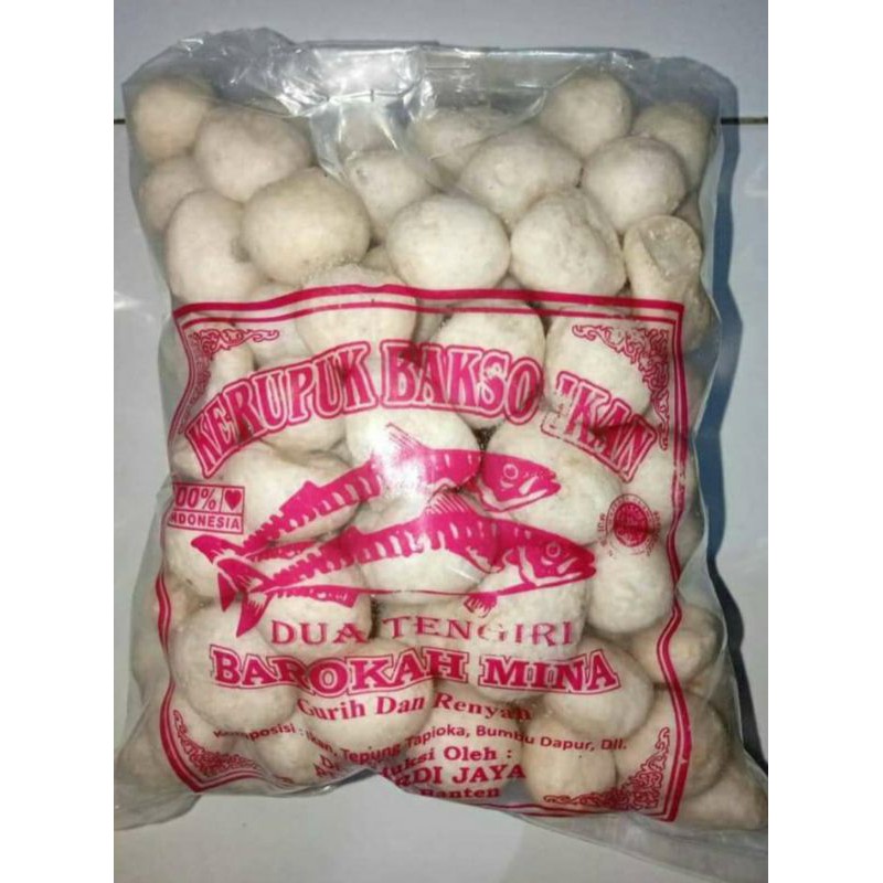 

kerupuk baso ikan khas banten