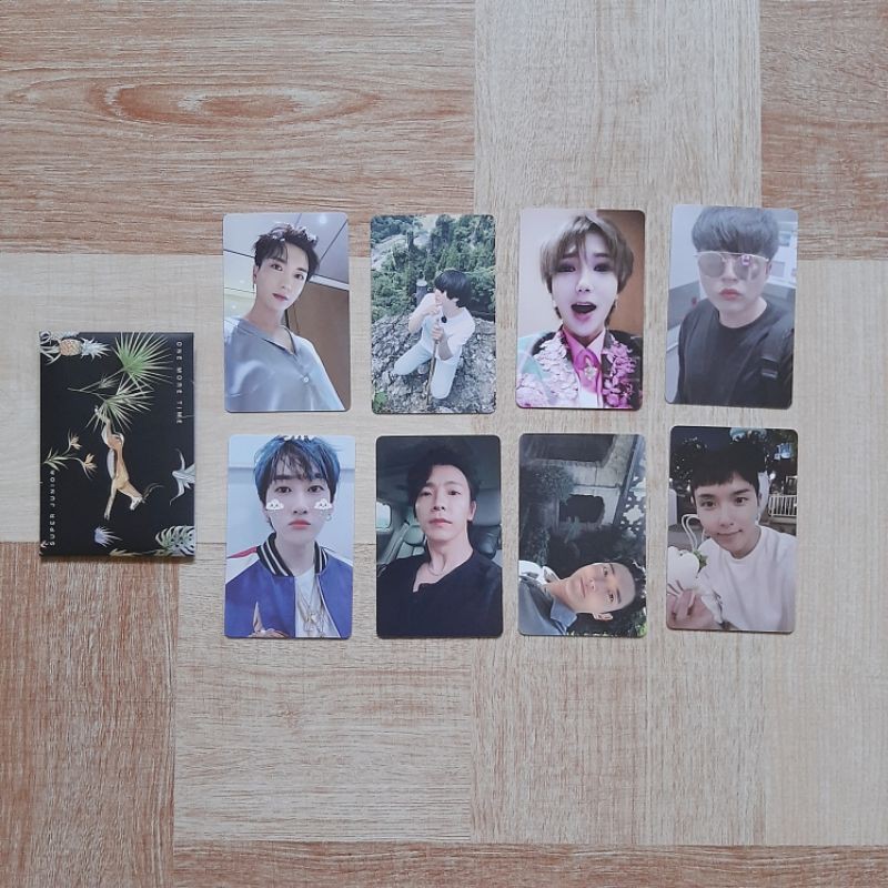 Super Junior One More Time Photocard
