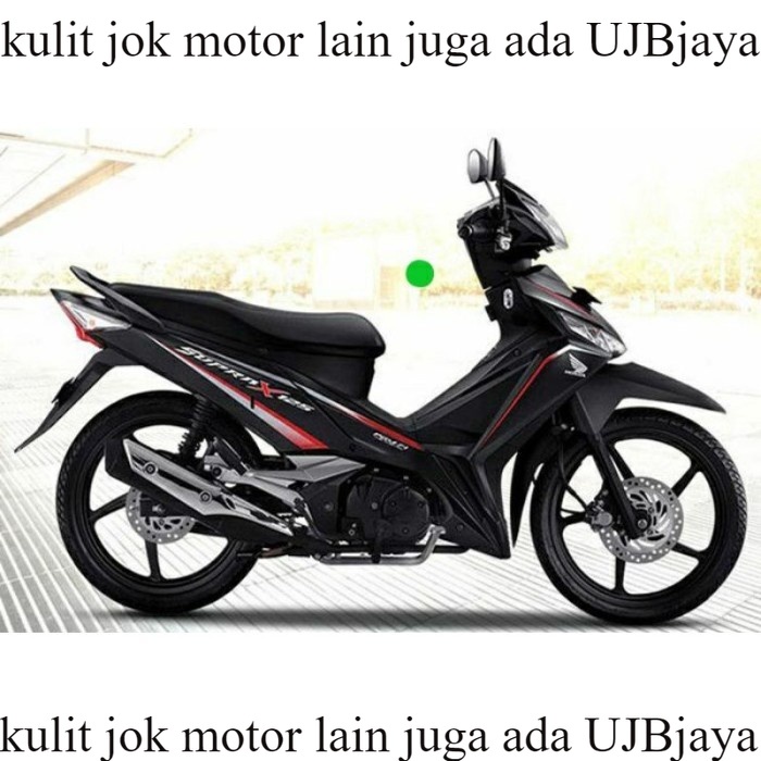 Sarung Jok Motor Supra X 125 Fi Original / BAHAN ORI POLOS Kulit Jok Motor Supra X 125 Fi S2