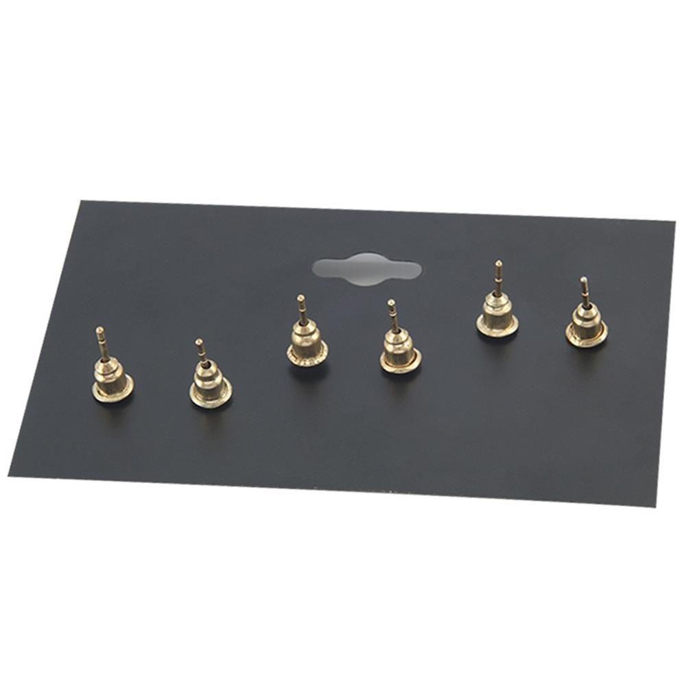 Preva 3pasang/Set Scrub Gold Anting Charm Fashion Perhiasan Bulat Oval