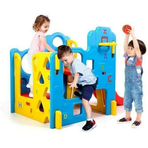 Mainan Indoor Outdoor / Playground Perosotan Set Anak Tk Kakyola