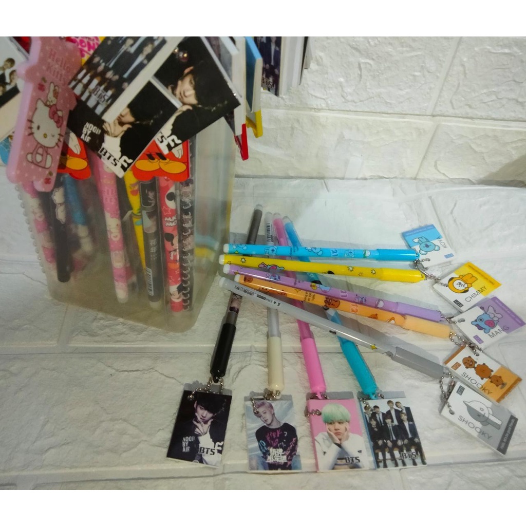 

Pulpen Mini BTS BT21 + Mini Notebook