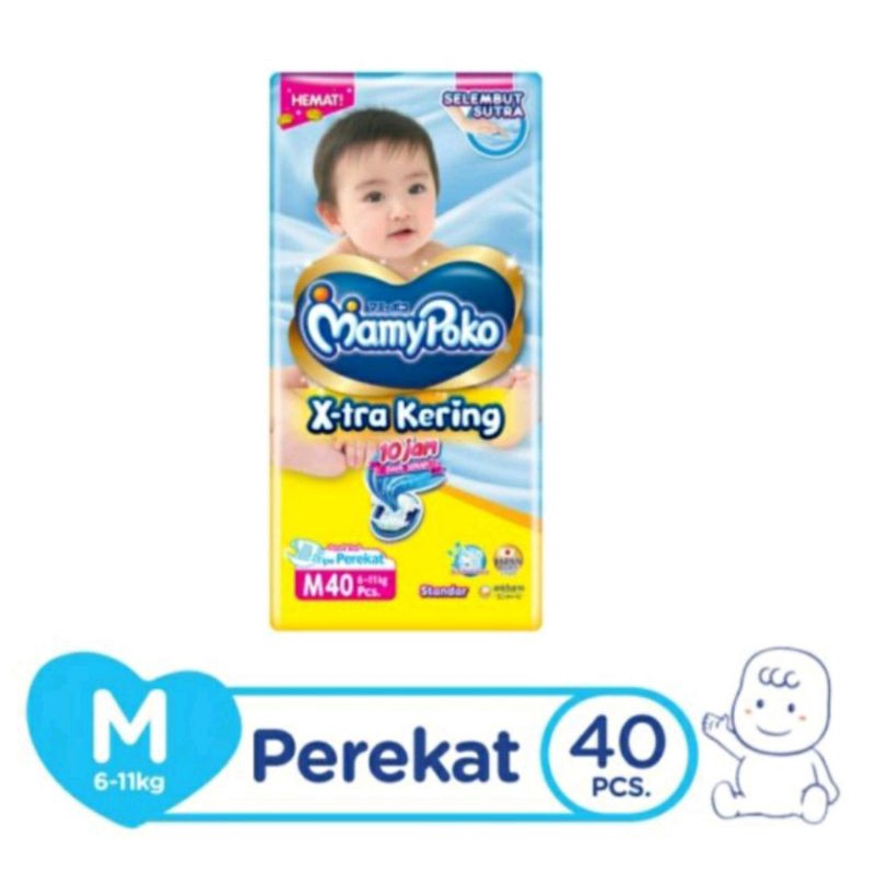 Mamy Poko Extra Kering Perekat M40