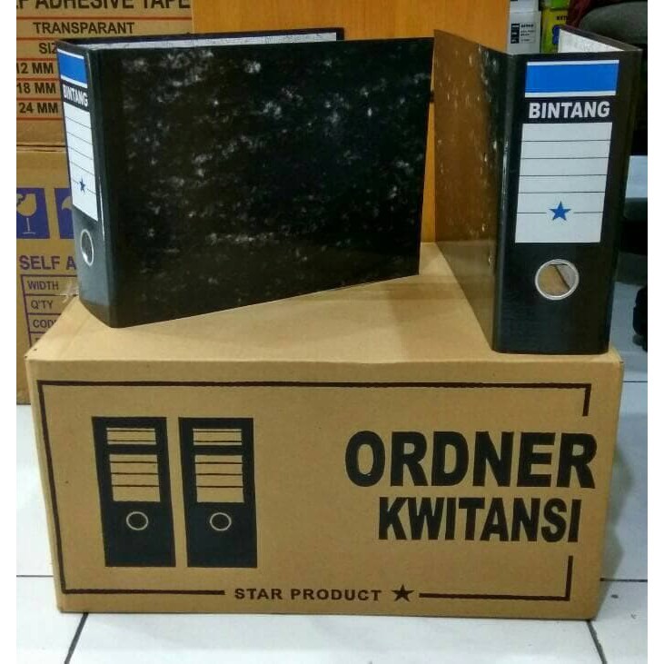 Binder Plastik - Binder Loose Leaf - Binder Polos Ordner Kwitansii Bintang Produk Terbaik