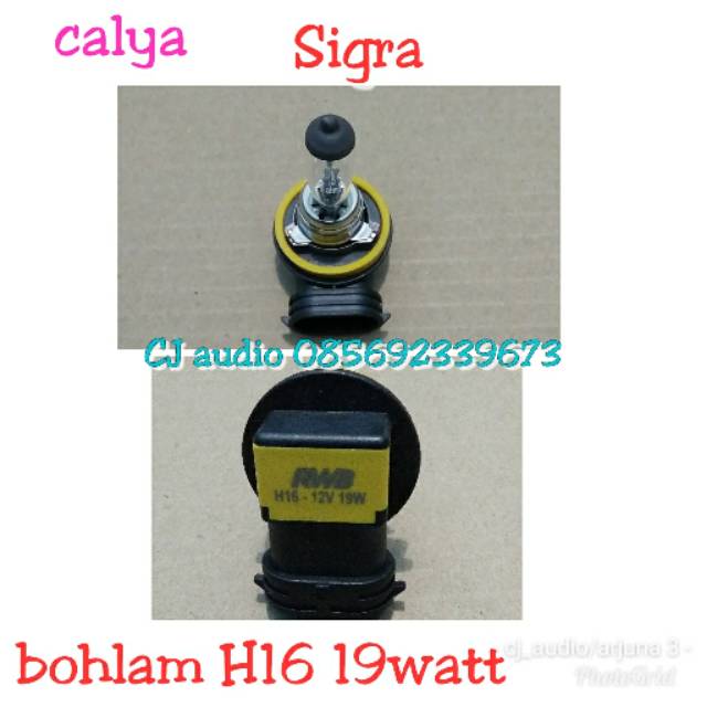 Bohlam lampu kabut foglamp calya Sigra