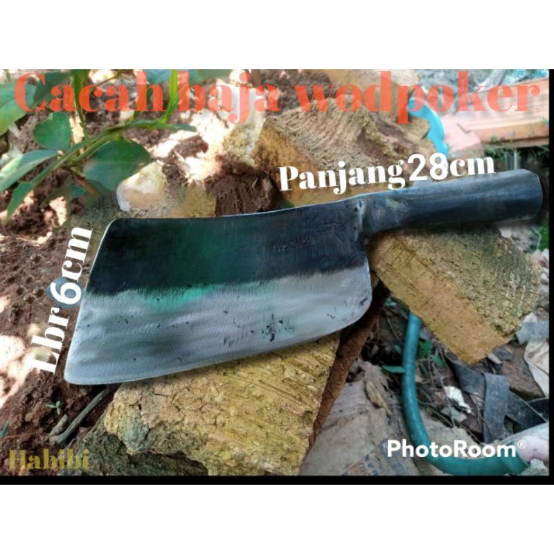 Pisau Daging bahan per baja asli