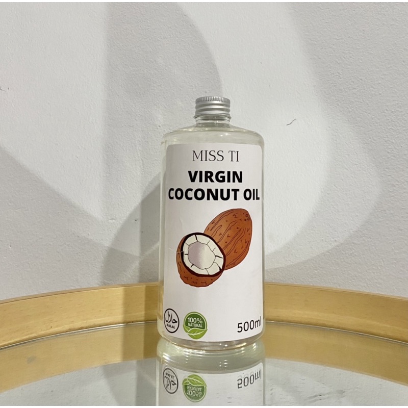 

Virgin coconut oil 500ml minyak kelapa Asli A3