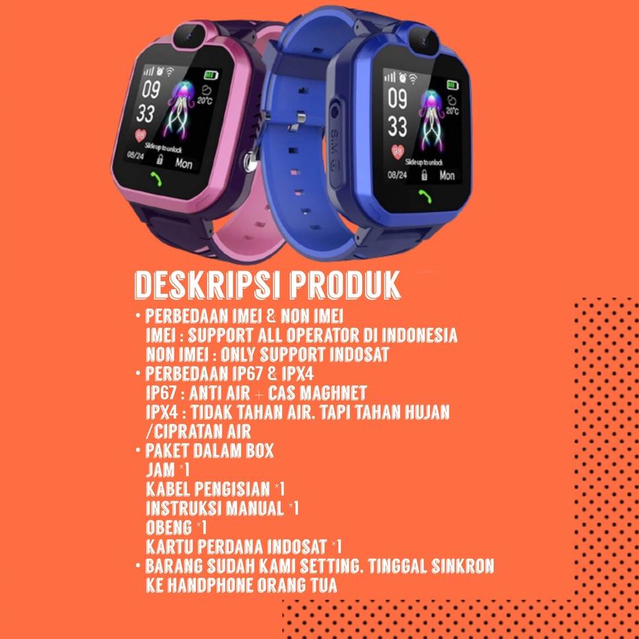 Menarik.. [COD] Jam Tangan Anak Laki Laki Perempuan Wanita Anti Air Imo Imoo Immo Aimo Aimoo Emo l S