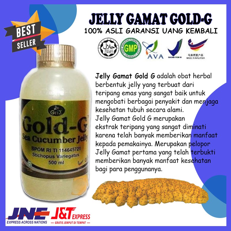 Jelly Gamat Gold G Obat Herbal Ampuh Hepatitis A Hepatitis B Dan Hepatitis Kronis Original Indonesia