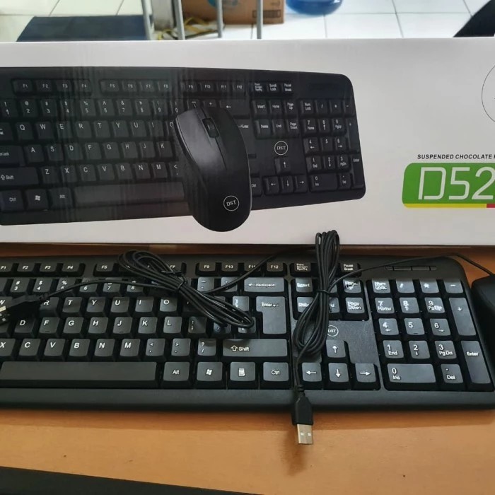 Keyboard Mouse Standar DST Usb Usb