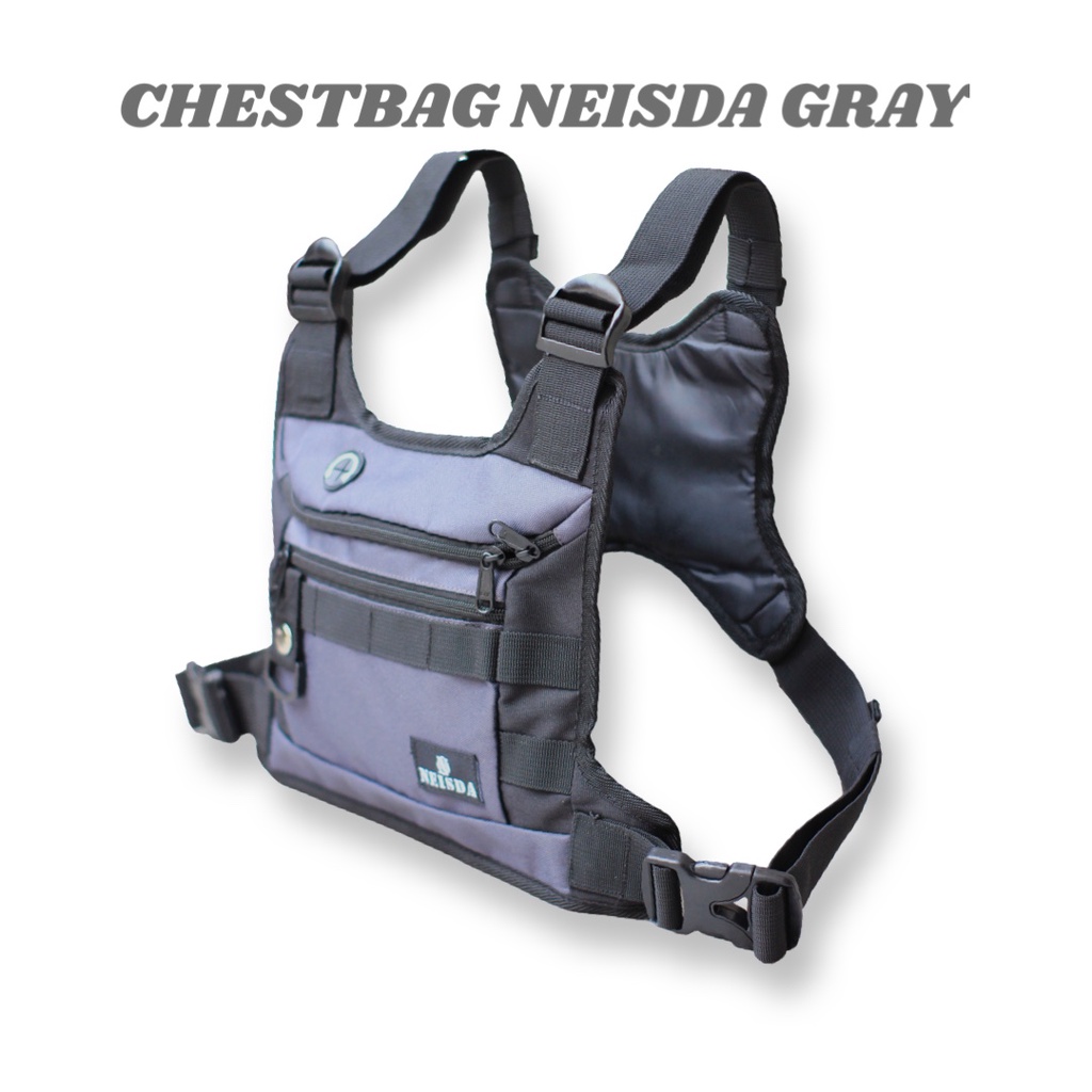 Neisda - Chestbag Tas Dada Series GrayBlack Danzo