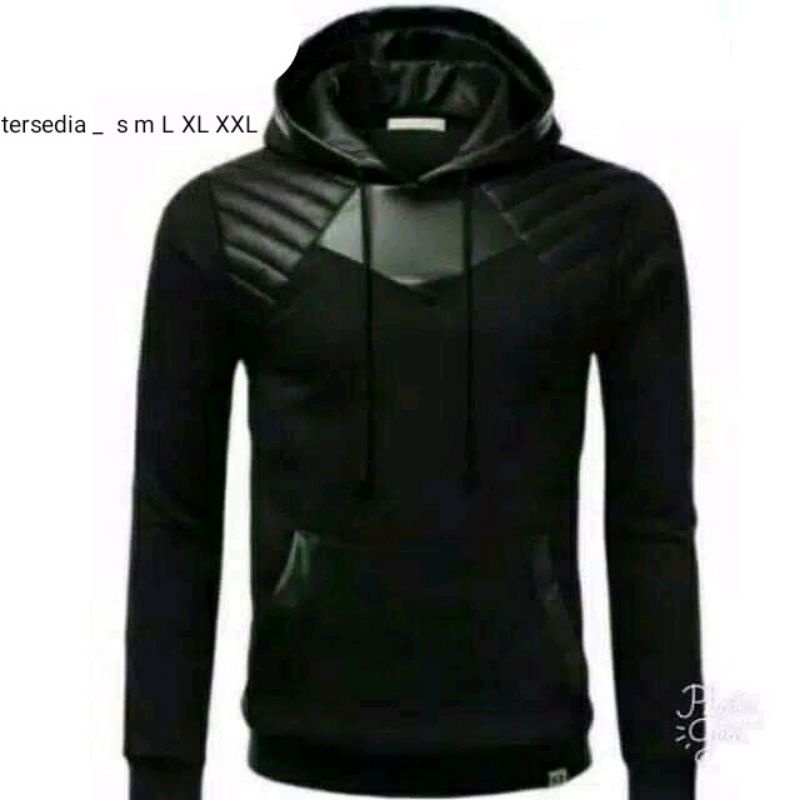 jacket Hoodie pria terbaru model konbinasi