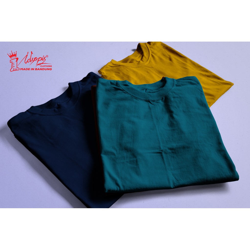 KAOS POLOS SEMI REMIUM IDSOPIS CLOTHING (KAIN TC 28 S)