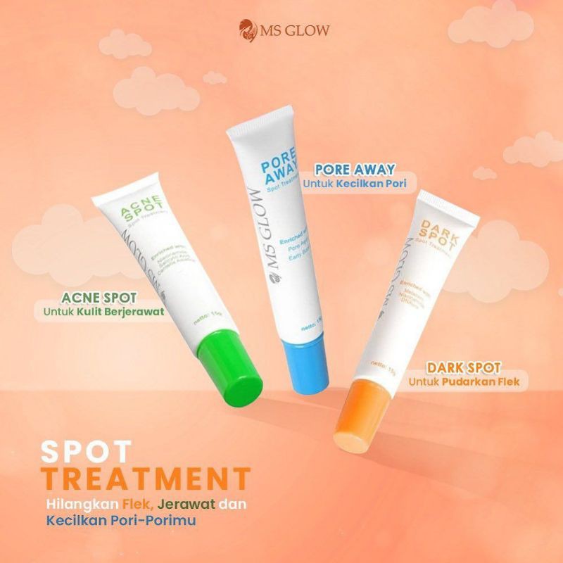 MS GLOW DARK SPOT MEMUDARKAN FLEK HITAM ORIGINAL