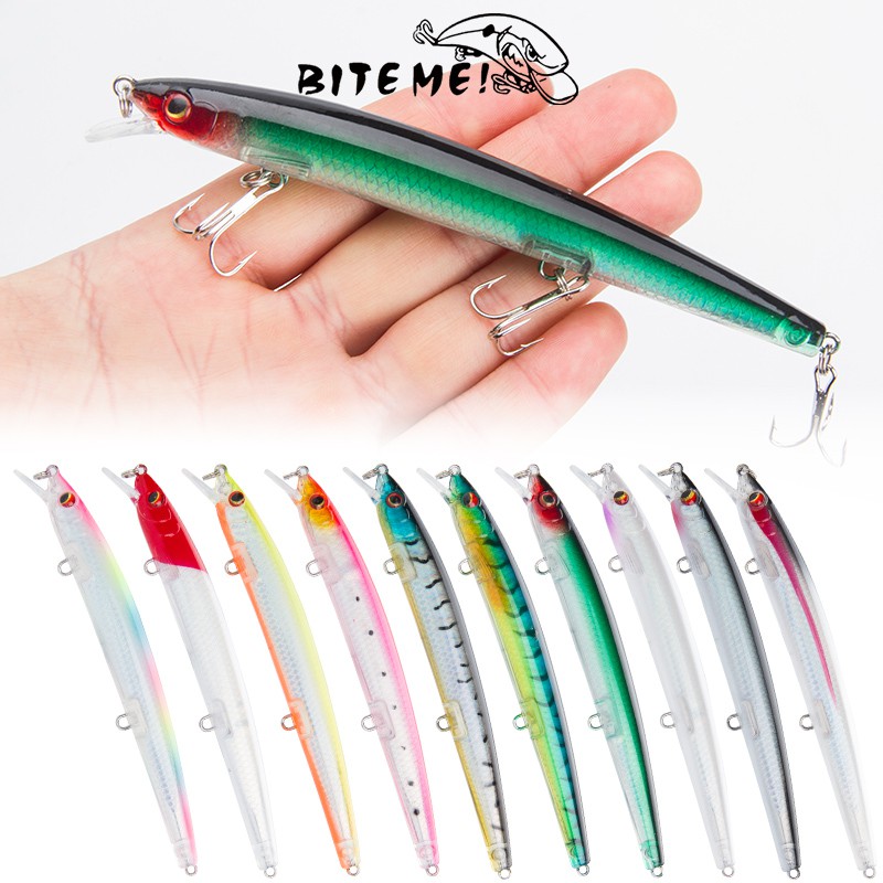 Alat Pancing Murah Umpan Mancing Kail Pancing Plastic Bait Umpan Mancing Alat Pancing Clouser Minnow Umpan Ikan 1PCS 15.4g/13.5cm Sinking Minnow relix nusantara CrankSet CrankBait Umpan Pancing Umpan Pancing Buatan