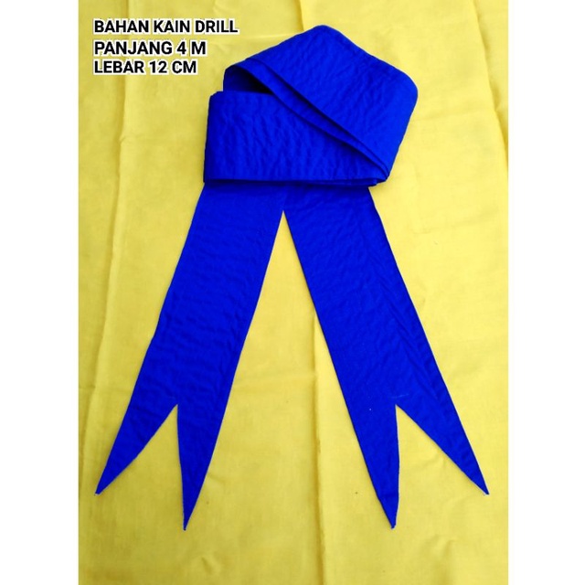 SABUK BIRU IKSPI KERA SAKTI Kain Drill Panjang 4 M