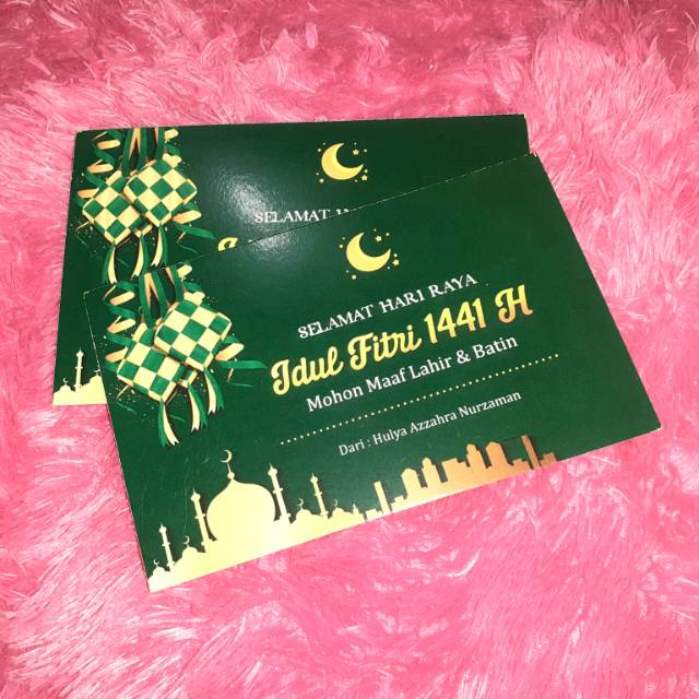 KERTAS KARTU UCAPAN HARI RAYA