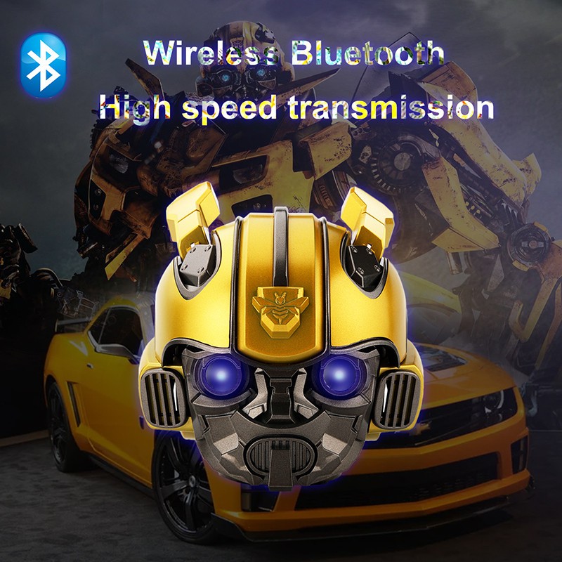 Bumblebee Bluetooth Speaker mini Wireless speakers Subwoofer Stereo Transformers LED Flashing Light