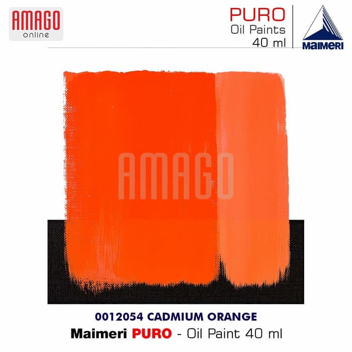 MAIMERI PURO - OIL PAINT - CADMIUM ORANGE - 40ML - M0012054