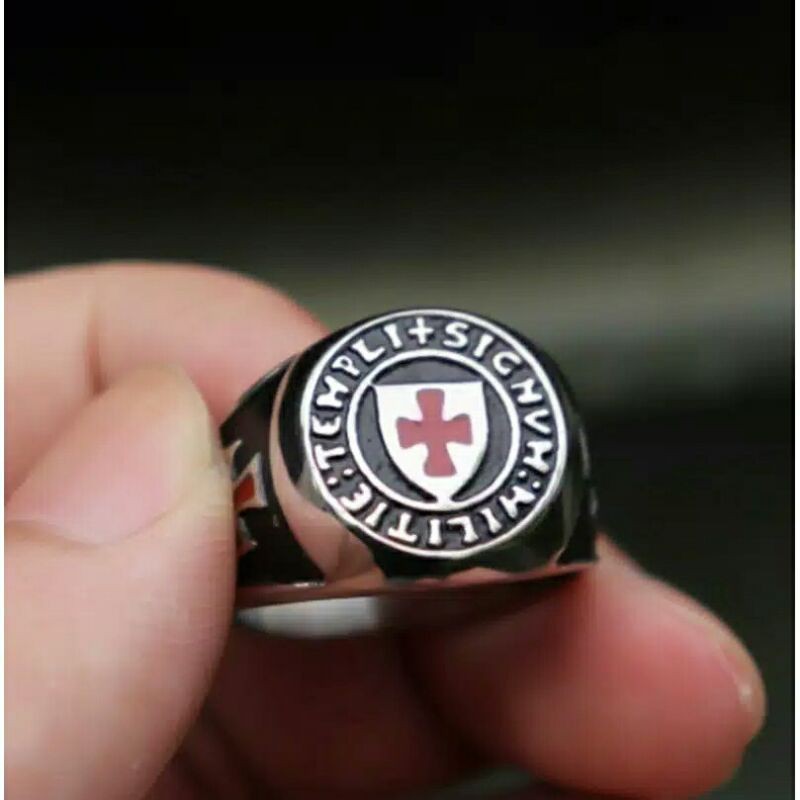 Cincin pria gaya pendekar independent punk style seri knight templar part 1