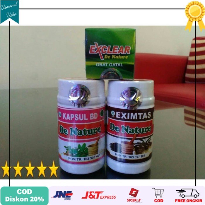 

◾COD◾ Obat Herbal DeNature Gatal Exim Eksim Kadas Kudis Panu