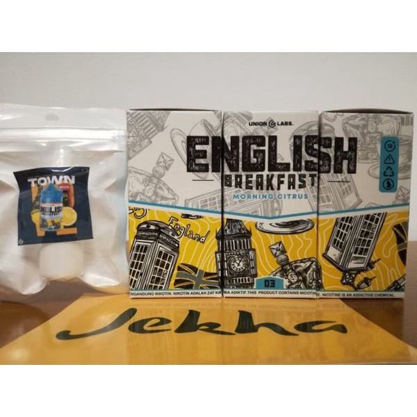 ecer eceran Unionlabs English Breakfast Morning Citrus v2 3mg 7mg