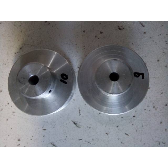 Pulley alm A1 x 3" as 9mm