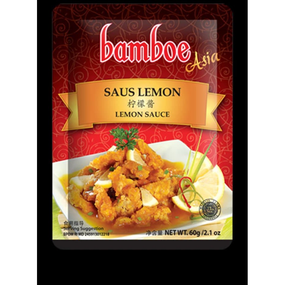 Bumbu saus lemon instan bamboe 60 Gram