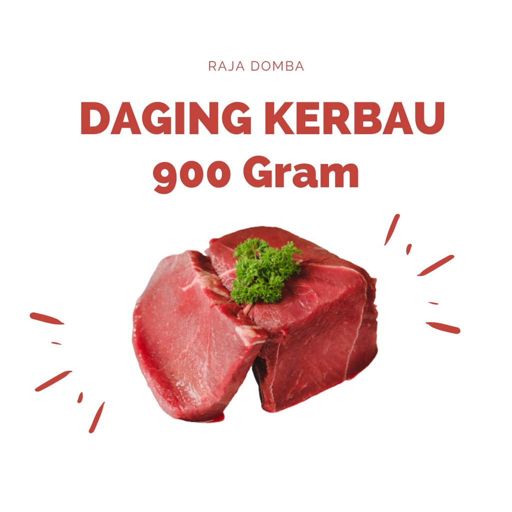 

Daging Kerbau 900 gram
