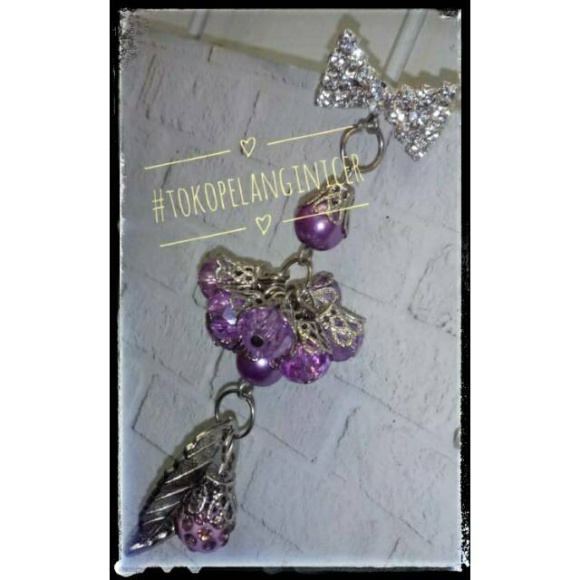 Bross/Bros Hijab ADAU Crimut Kristal Mutiara Handmade by TokoPelangiNicer Grosir Aksesoris Jilbab