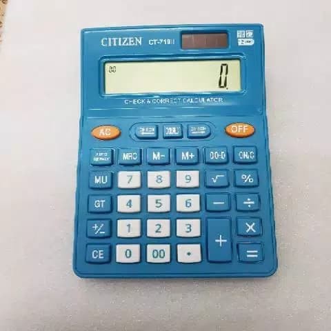 

calculator citizen 719 chek&correct 12 digit