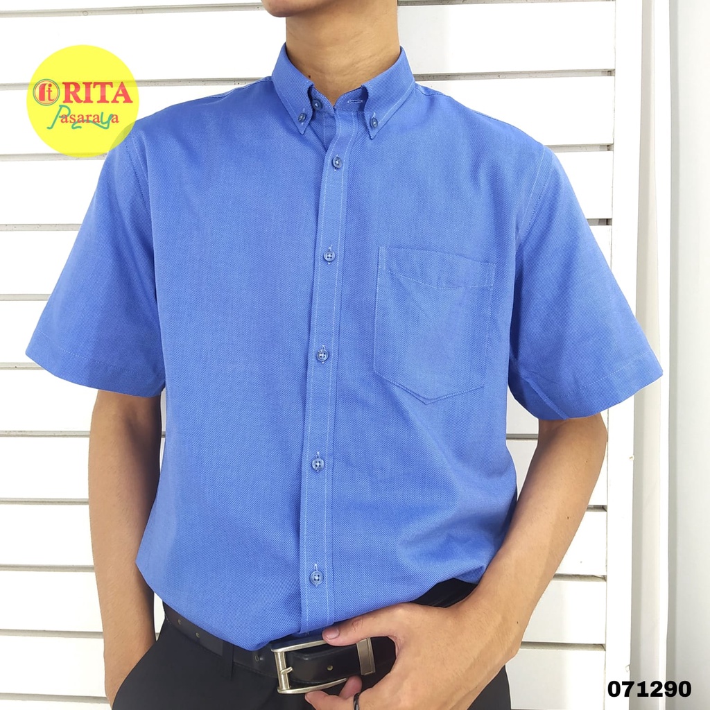 Lawell Kemeja Pria Lengan Pendek Formal Pria