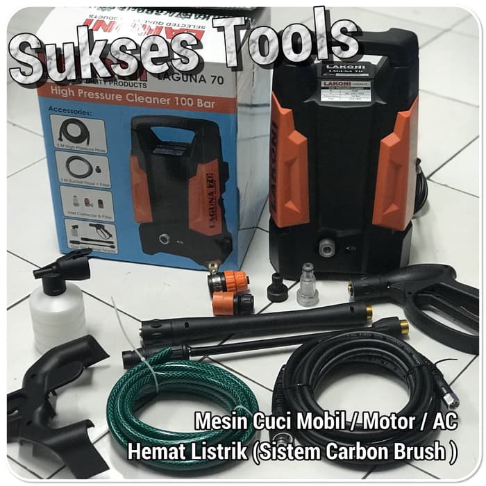 Lakoni - Mesin Steam Jet Cleaner Laguna 70 Laguna70 (Gojek Siaga)