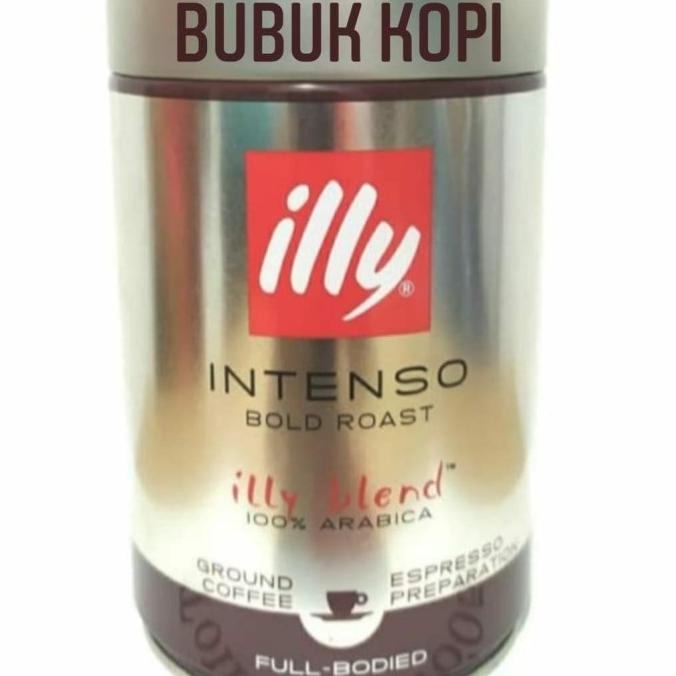 

Hot Sale Illy Intenso Bold Roast Ground Coffee 250 Gram Bagus